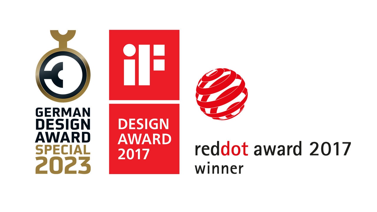 Design-Auszeichnungen, die HANSATON Hörgeräte gewonnen haben