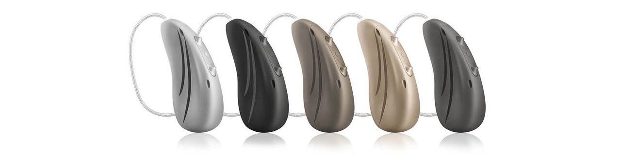  Color overview Hansaton Essenz hearing aids