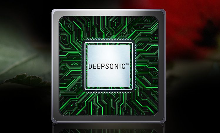 DEEPSONIC AI chip, Sonova’s proprietary Deep Neural Network chip dedicated to hearing.